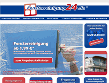 Tablet Screenshot of fensterreinigung.de